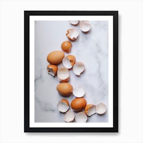 Broken Eggs Art Print