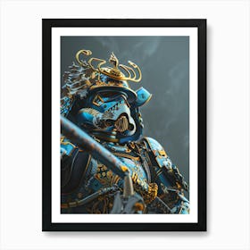 Stormtropper As A Vintagepunk Samurai 27 Art Print