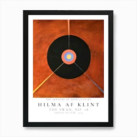 Hilma Af Klint Swan 9 Art Print