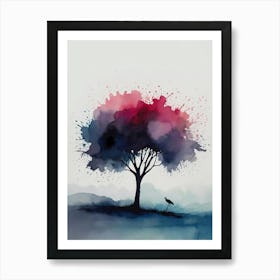 Tree Canvas Art Art Print