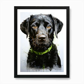 Boundless Joy The Playful Dog Art Print