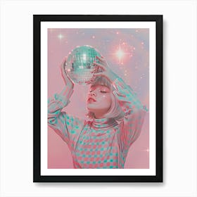 Disco Ball 20 Art Print