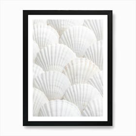 Pattern of shells_2110342 Art Print