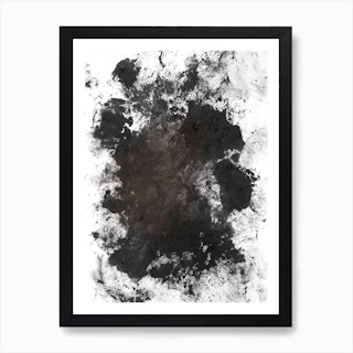 Black Paint Splatter – elegant poster – Photowall