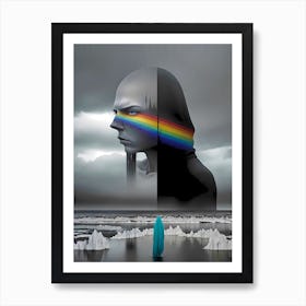 Dark Side Of The Moon Art Print