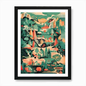 Forest Art Print