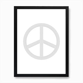 Peace Symbol Art Print