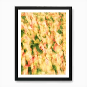 Abstract Carpet Of Autumn Leaves Art Print