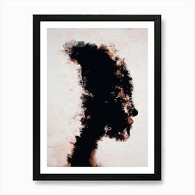 Portrait Of A Woman Art Print