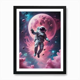 Surreal Cosmic Dream Art Print (1) Art Print