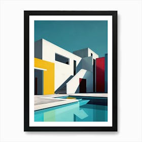 Modern Architecture Minimalist 3 Art Print