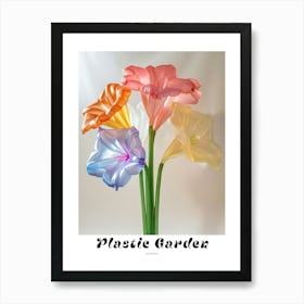 Dreamy Inflatable Flowers Poster Gladiolus 2 Art Print