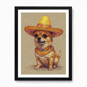 Chihuahua 15 Art Print