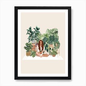 Nova The Plant Lady Art Print