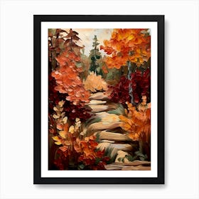 Autumn Path Art Print