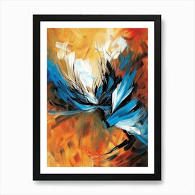 Abstract Painting 2180 Art Print