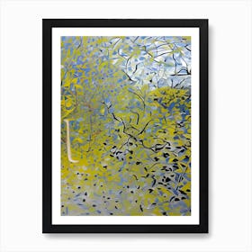 Tree In A Field Art Print