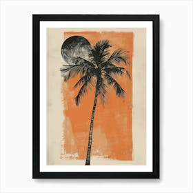 Palm Tree Canvas Print 5 Poster