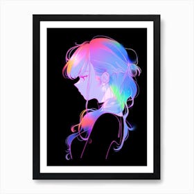 Fluorescent Dreams Art Print