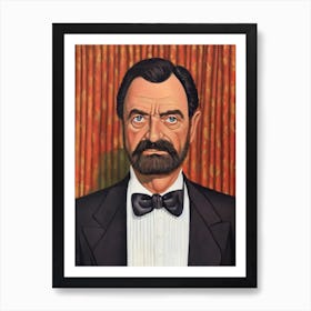 Hugh Griffith Illustration Movies Art Print