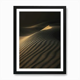 Sand Dunes 6 Art Print