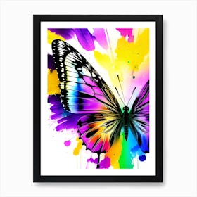 Butterfly Painting 4 Art Print