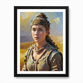 Farm Girl Art Print