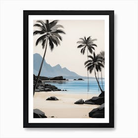 Hawaiian Beach Art Print