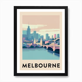 Melbourne 2 Art Print