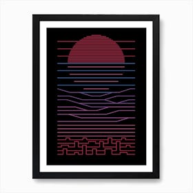 Leave The City For The Sea Art Print