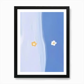 Flower In The Sky Art Print