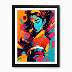 Geisha 89 Art Print