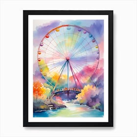 Ferris Wheel 14 Art Print