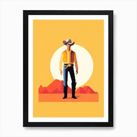 American Cowboy Classic Art Print