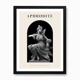 Aphrodite, Greek Mythology Poster Art Print