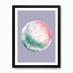 Ganymede Lilac Art Print