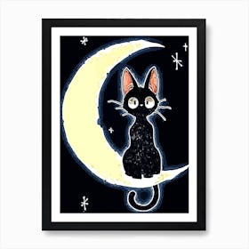 Art Cat 3 Art Print