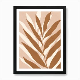 Botanical floral art 8 Art Print