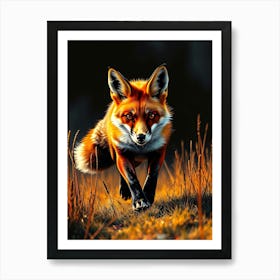 Wild Animal Creative Portrait 93 Art Print