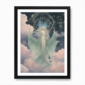 Angel Of The Clouds Art Print