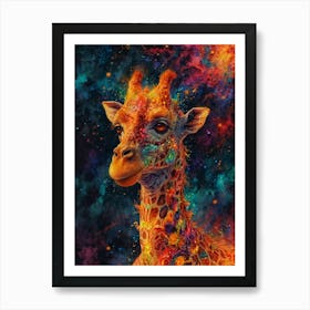 Giraffe 107 Art Print