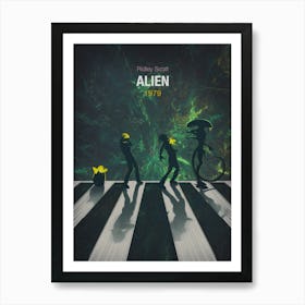 Alien Evolution Art Print