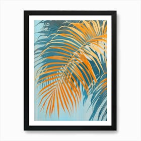 Palm Leaves Art Print