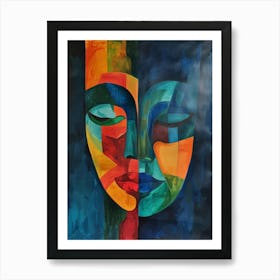 Two Faces 11 Art Print