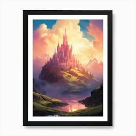 Castle In The Sky Art Print