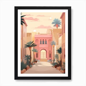 Arabic City Art Print