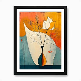 Flowers In A Vase 127 Art Print