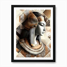 Cleopatra Portrait Artwork 94 Art Print