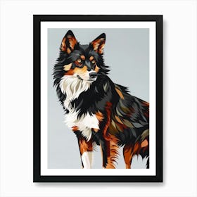 Australian Shepherd Dog Art Print