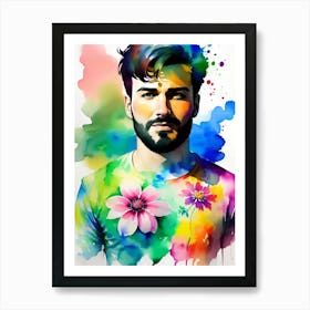 Portrait Of A Man 8 Art Print